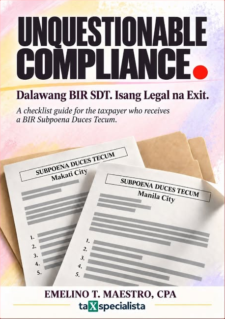 Front cover of Unquestionable Compliance by Emelino T. Maestro, CPA